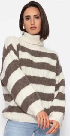 SASSYCLASSY Strickpullover Oversize Pullover Damen Winter