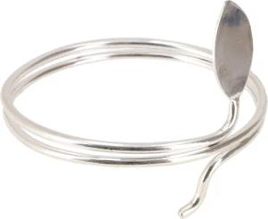 Guru-Shop Armreif Silber Swirl, Arm Manschette,