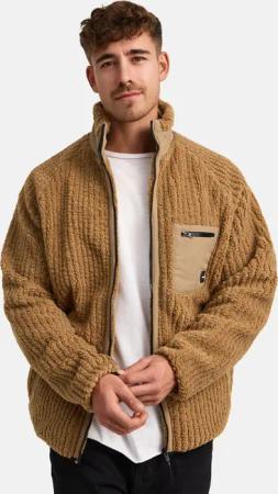 Indicode Fleecejacke INScotts innovatives Strickfleece-Design