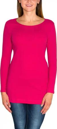 Alkato Langarmshirt Alkato Damen Langarm Longshirt