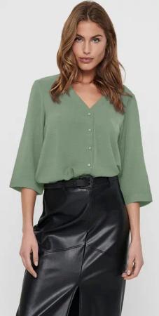 JACQUELINE de YONG Blusenshirt Leichtes Crepe