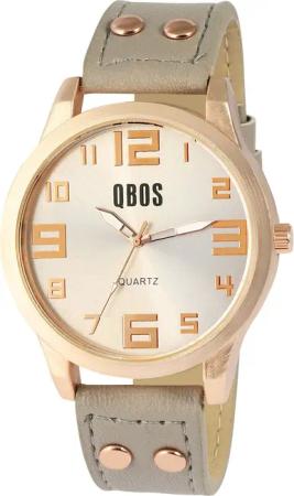 QBOS Quarzuhr QB0029 QBOS Unisexuhr mit
