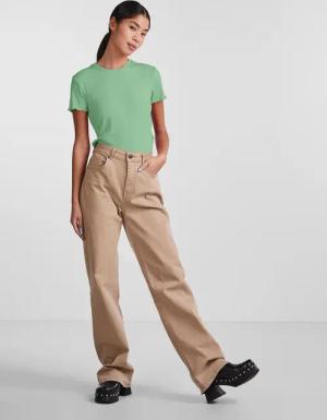 pieces T-Shirt NICCA (1-tlg) Plain/ohne Details