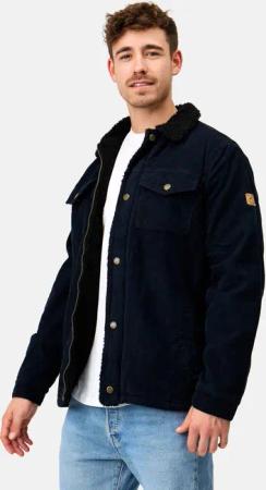 Indicode Sommerjacke Tonni Cordjacke mit Teddy-Futter