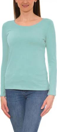 Alkato Longshirt Alkato Damen Langarm Shirt