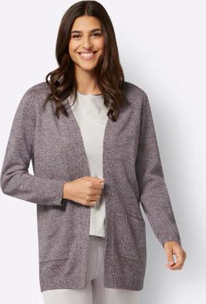 Sieh an! Strickjacke Longstrickjacke