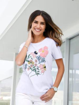 Sieh an! T-Shirt Kurzarmshirt