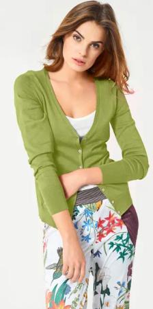 heine Strickjacke Feinstrickjacke