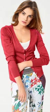 heine Strickjacke Feinstrickjacke
