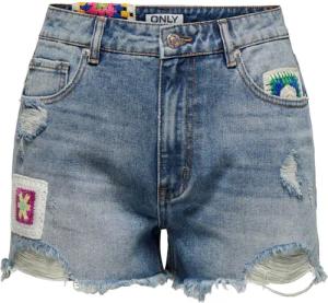 ONLY Jeansshorts Zuma (1-tlg) Fransen