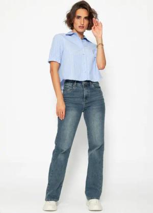 SASSYCLASSY Kurzarmbluse Crop Kurzarmbluse Damen mit