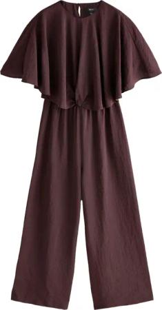 Next Jumpsuit Jumpsuit mit kurzen Cape-Ärmeln