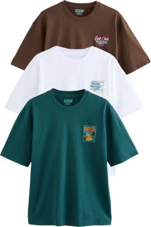 Next Print-Shirt Relaxed Fit T-Shirt mit