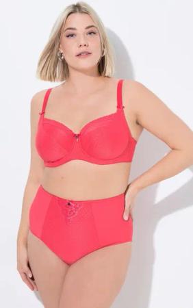 Ulla Popken Miederhose Shaping-Taillenslip Spitzeneinsatz