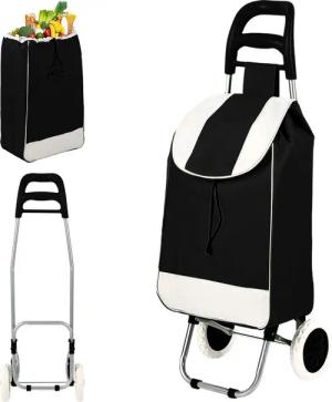 Ribelli Einkaufstrolley Einkaufstrolley mit Korb, Einkaufswagen,