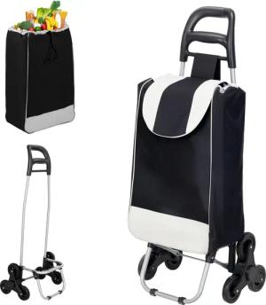 Ribelli Einkaufstrolley Einkaufstrolley mit Korb, Einkaufswagen,