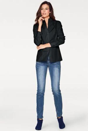 heine Klassische Bluse Stehkragen-Bluse