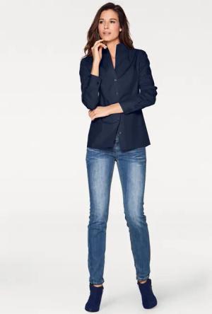 heine Klassische Bluse Stehkragen-Bluse