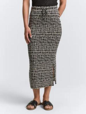 TOM TAILOR Sommerrock Jersey Midi-Rock Jersey