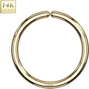 Taffstyle Nasenpiercing 14K Echt Gold Tragus