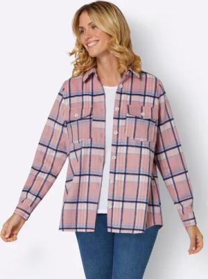 Witt Blusenblazer Karo-Blusenjacke