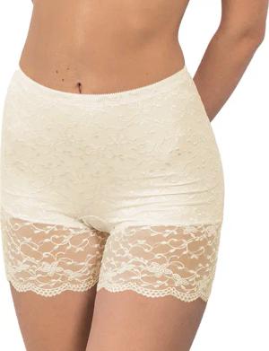 Nina Von C. Slip Spitzenlongpant Silver