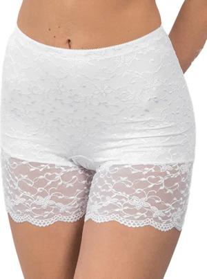Nina Von C. Slip Spitzenlongpant Silver