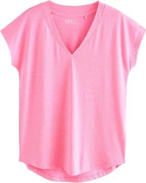 Next T-Shirt T-Shirt mit V-Ausschnitt und