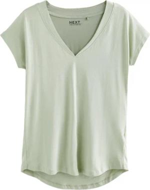 Next T-Shirt T-Shirt mit V-Ausschnitt und