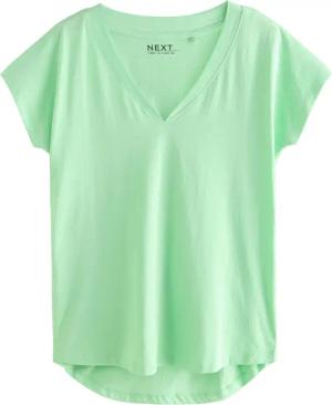 Next T-Shirt T-Shirt mit V-Ausschnitt und