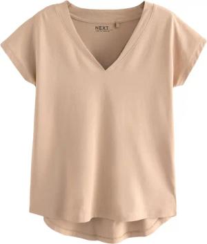 Next T-Shirt T-Shirt mit V-Ausschnitt und