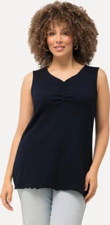 Ulla Popken Longtop Ripptop Wellenkanten Slim