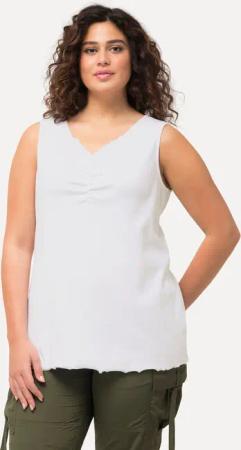 Ulla Popken Longtop Ripptop Wellenkanten Slim