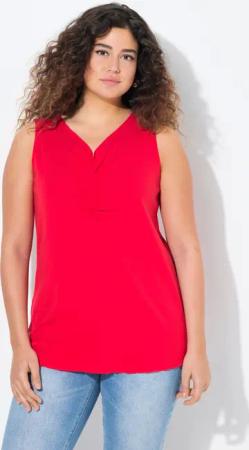 Ulla Popken Longtop Ripptop Wellenkanten Slim
