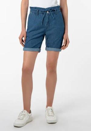 SUBLEVEL Jeansshorts im Paperbagstyle