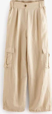 Next Cargohose Cargohose aus Leinen –