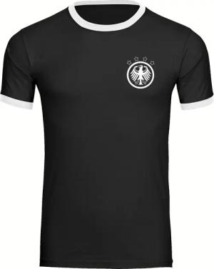 multifanshop T-Shirt Kontrast Germany - Adler