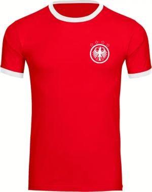 multifanshop T-Shirt Kontrast Deutschland - Adler