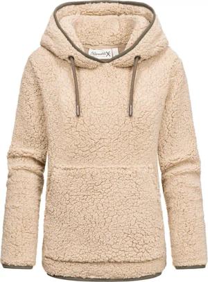 REPUBLIX Kapuzenpullover CAROL Damen Teddy Sweatjacke