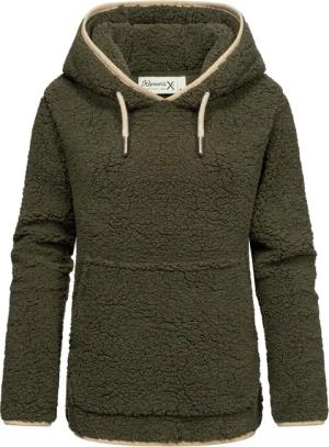 REPUBLIX Kapuzenpullover CAROL Damen Teddy Sweatjacke