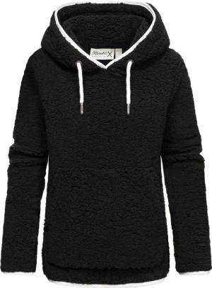 REPUBLIX Kapuzenpullover CAROL Damen Teddy Sweatjacke