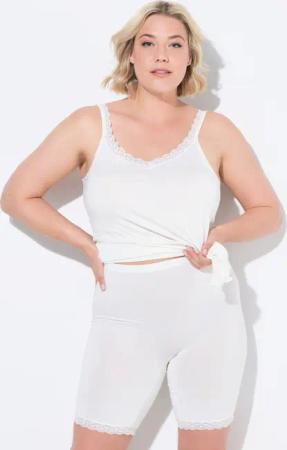 Ulla Popken Radlerhose Radler Spitzensaum Bambusqualität