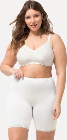 Ulla Popken Radlerhose Radler Spitzensaum Bambusqualität