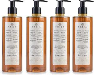PRIJA Kopfhaut-Pflegeshampoo PRIJA flüssiges Shampoo/Duschgel mit