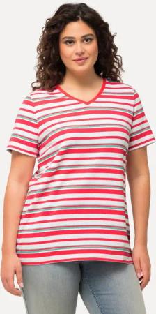 Ulla Popken T-Shirt Shirt Ringel Classic
