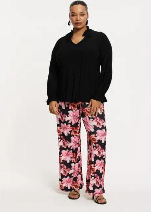 YOEK Bootcuthose Damen Hose mit einem