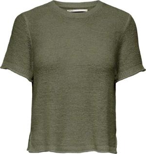 ONLY T-Shirt Only Damen Basic Strick-Pullover