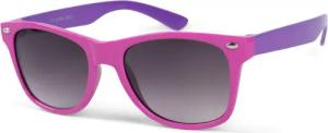 styleBREAKER Wayfarer Kinder Sonnenbrille Nerd Style