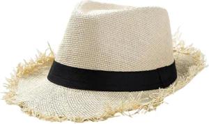 Refttenw Sonnenhut Unisex Panamahut,Strandhut UV-Schutz,Sommerhut,Strohhut