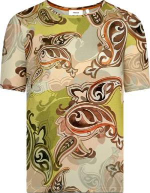 elanza T-Shirt Shirt mit Ornament-Print in